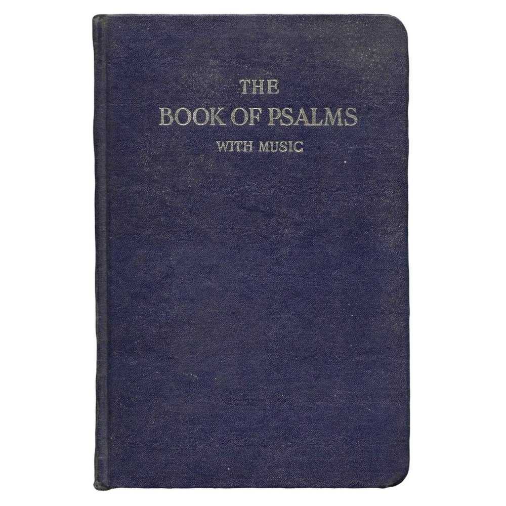 The Book of Psalms with Music Synod Reformed Presbyterian Church Copyright 1950